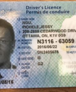 Buy Original Canadian Driver’s License
